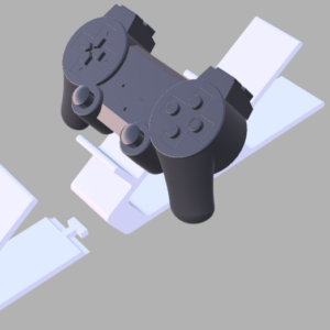 CAD model of prosthetic limb — parametric design in Fusion 360